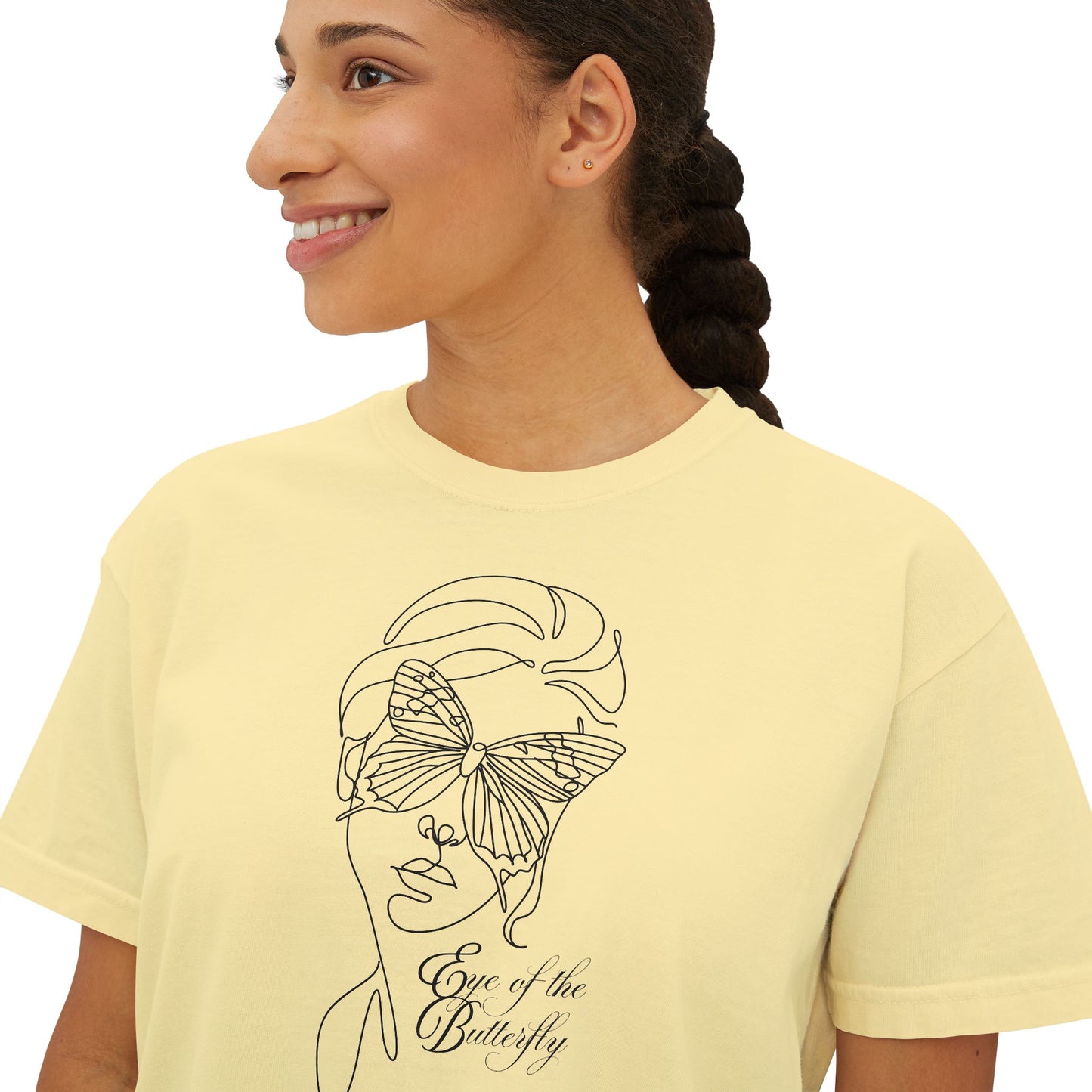 “Eye of the Butterfly” Women's Boxy Tee