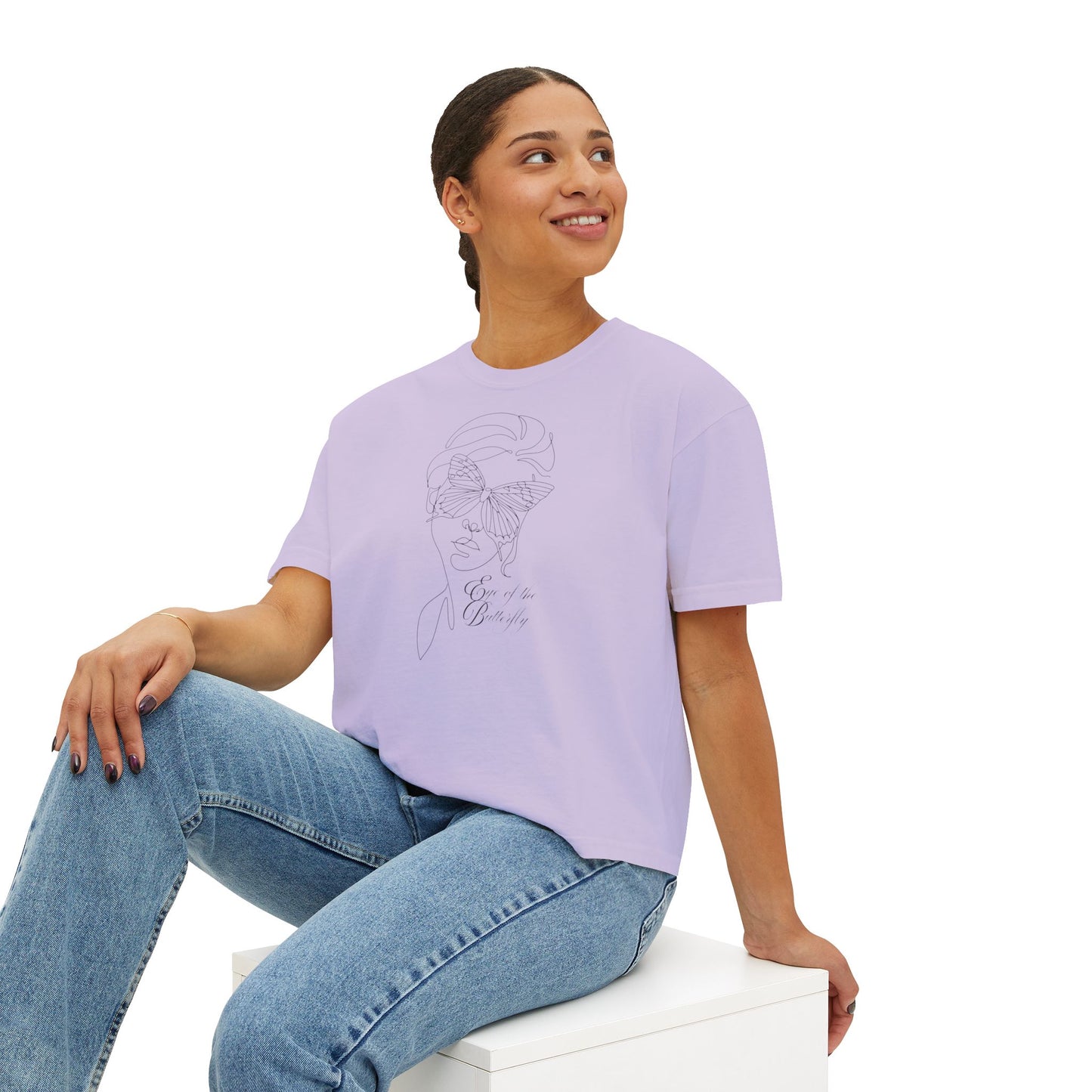 “Eye of the Butterfly” Women's Boxy Tee