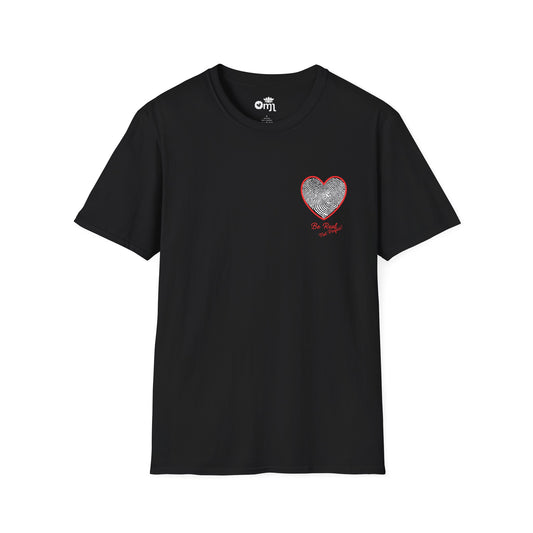 Heartfelt Message Unisex Softstyle T-Shirt, Cute Gift for Couples, Casual Wear, Valentine's Day, Positive Vibes, Trendy Graphic Tee
