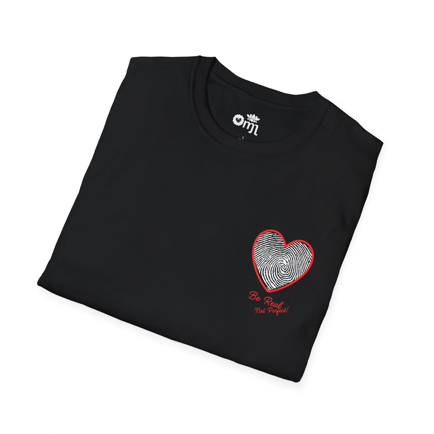 Heartfelt Message Unisex Softstyle T-Shirt, Cute Gift for Couples, Casual Wear, Valentine's Day, Positive Vibes, Trendy Graphic Tee