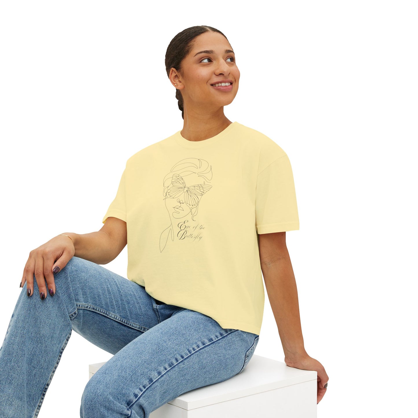 “Eye of the Butterfly” Women's Boxy Tee
