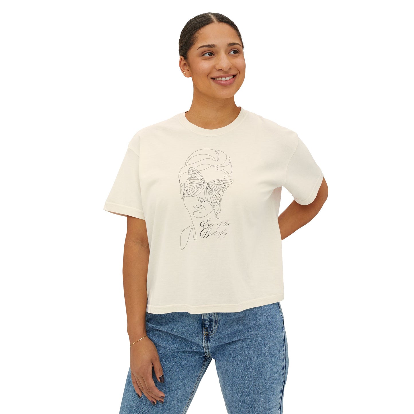 “Eye of the Butterfly” Women's Boxy Tee