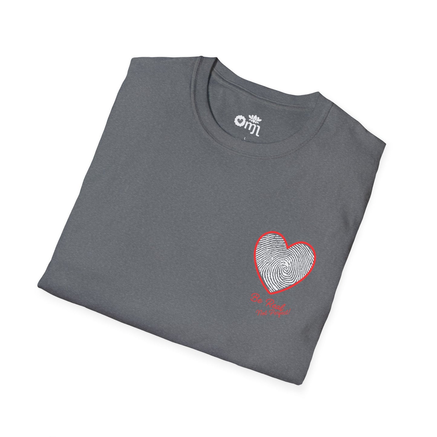 Heartfelt Message Unisex Softstyle T-Shirt, Cute Gift for Couples, Casual Wear, Valentine's Day, Positive Vibes, Trendy Graphic Tee