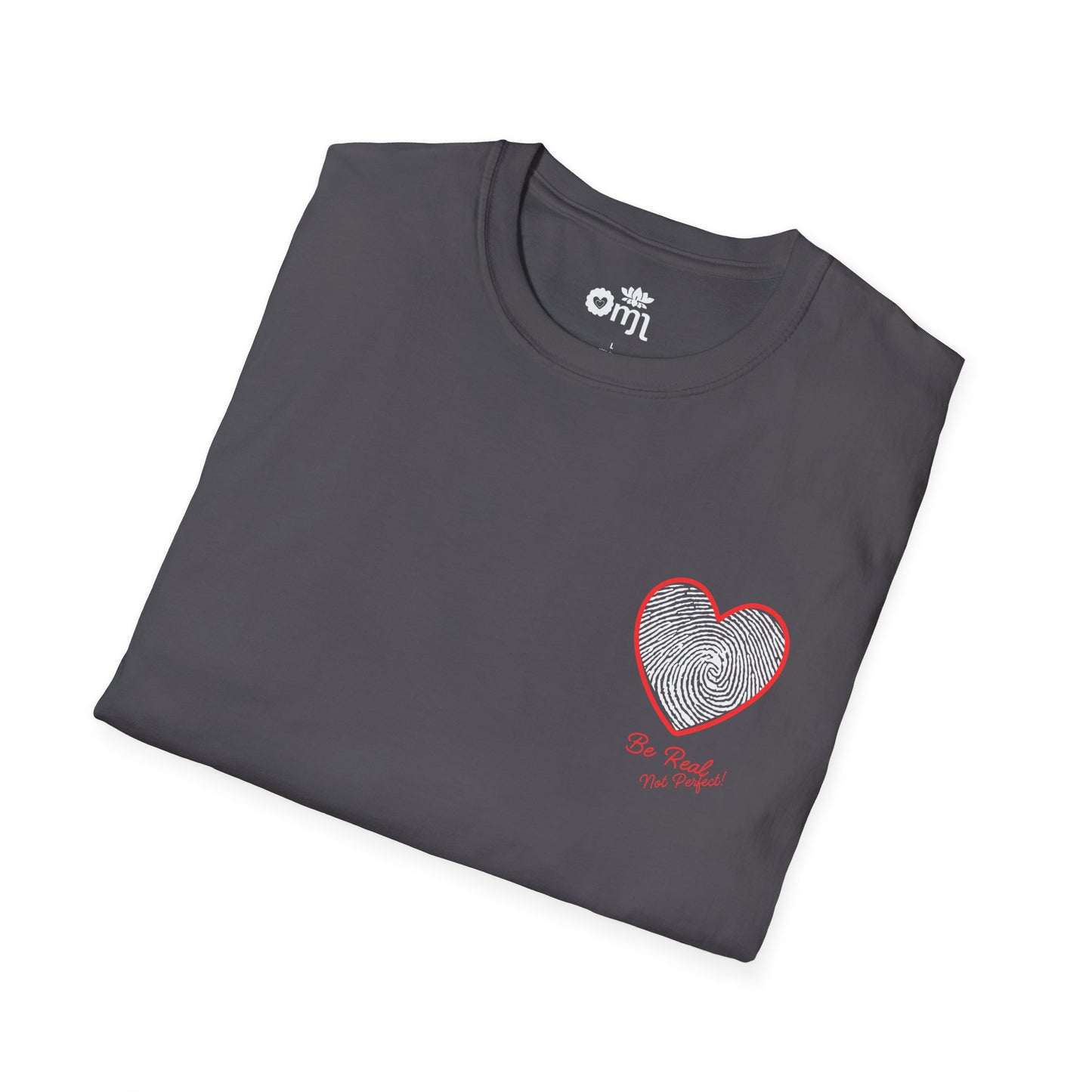 Heartfelt Message Unisex Softstyle T-Shirt, Cute Gift for Couples, Casual Wear, Valentine's Day, Positive Vibes, Trendy Graphic Tee