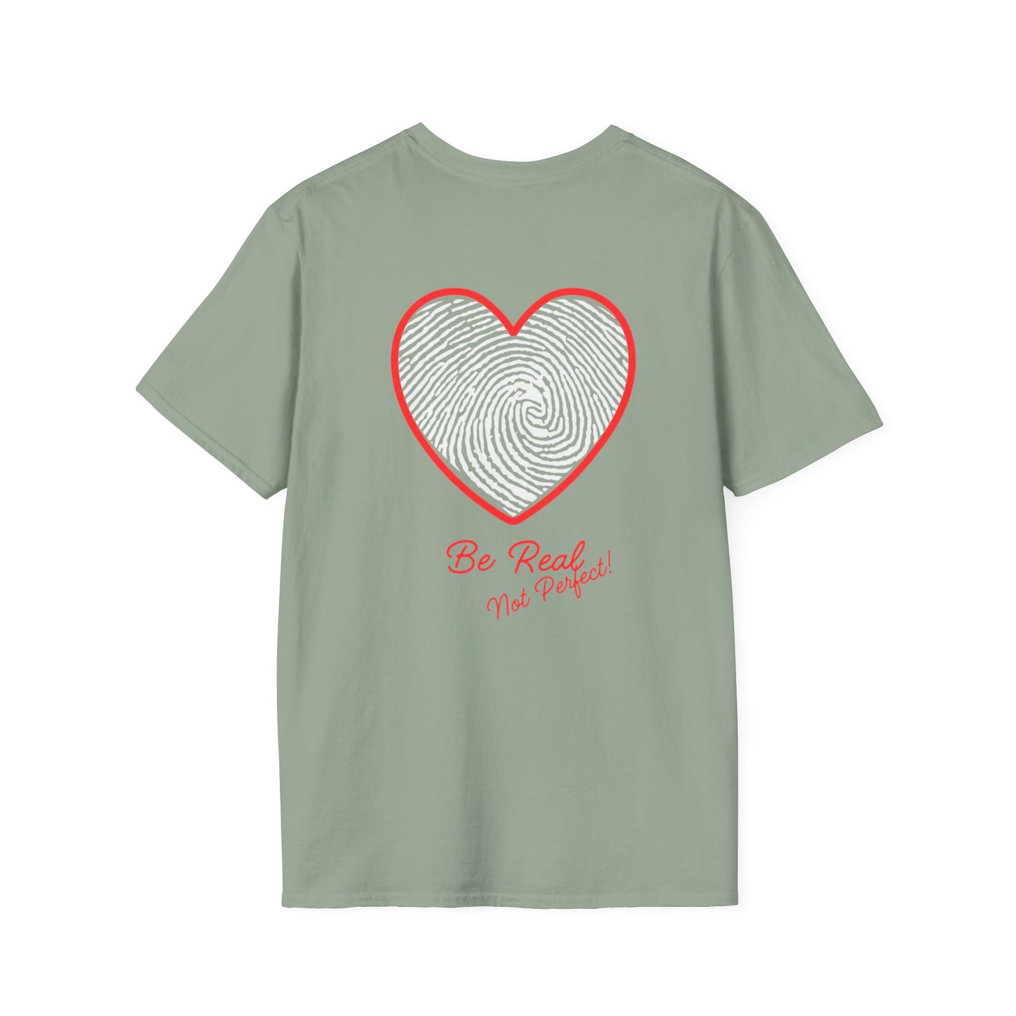 Heartfelt Message Unisex Softstyle T-Shirt, Cute Gift for Couples, Casual Wear, Valentine's Day, Positive Vibes, Trendy Graphic Tee