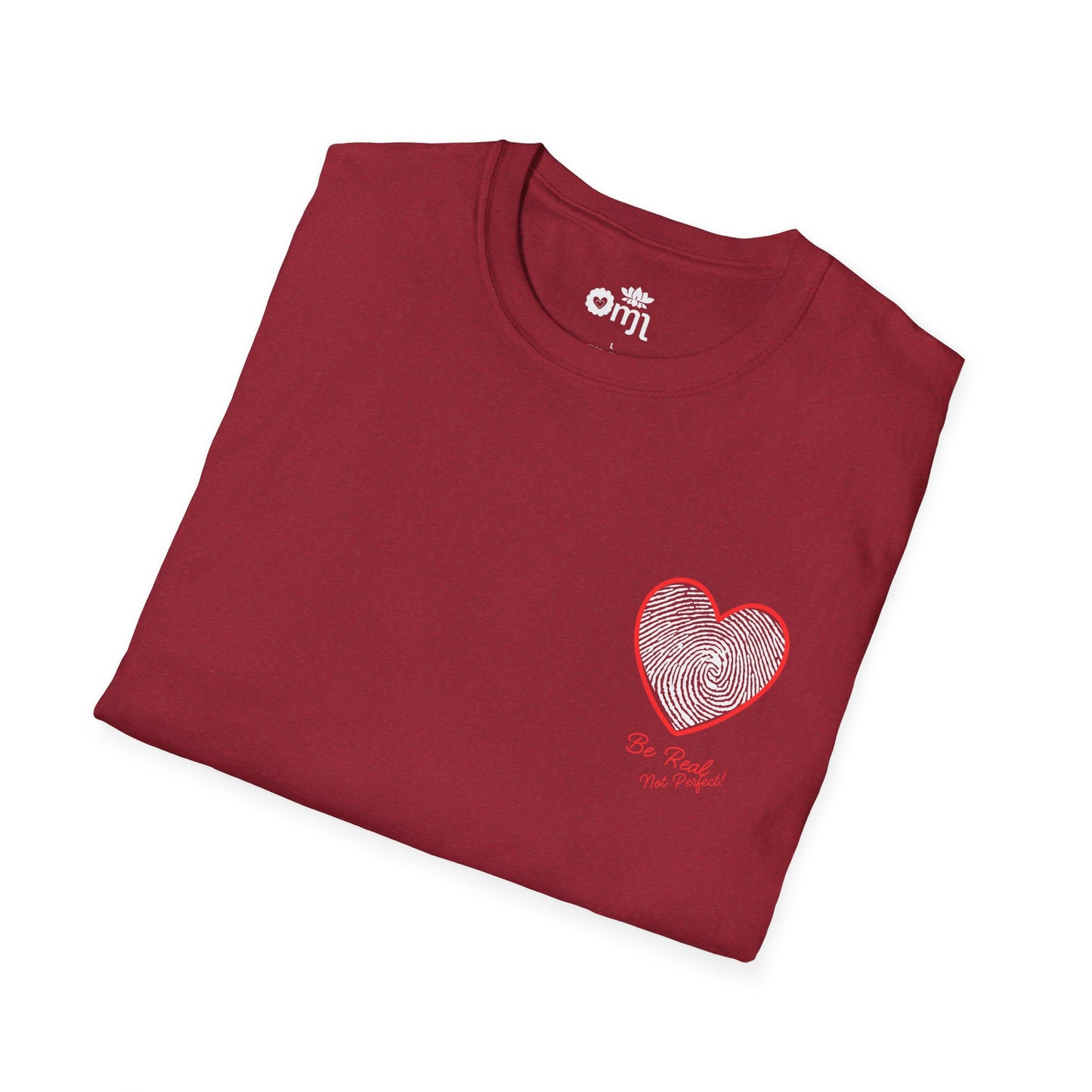 Heartfelt Message Unisex Softstyle T-Shirt, Cute Gift for Couples, Casual Wear, Valentine's Day, Positive Vibes, Trendy Graphic Tee