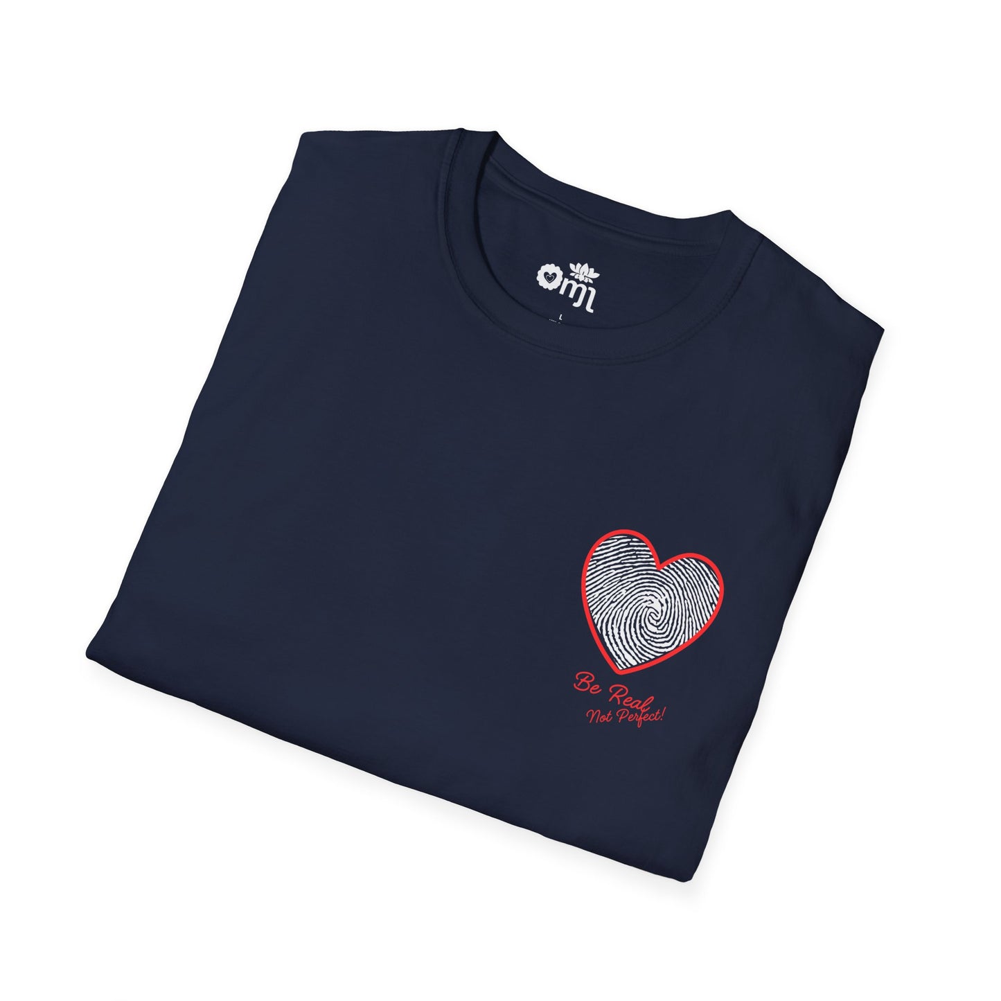 Heartfelt Message Unisex Softstyle T-Shirt, Cute Gift for Couples, Casual Wear, Valentine's Day, Positive Vibes, Trendy Graphic Tee