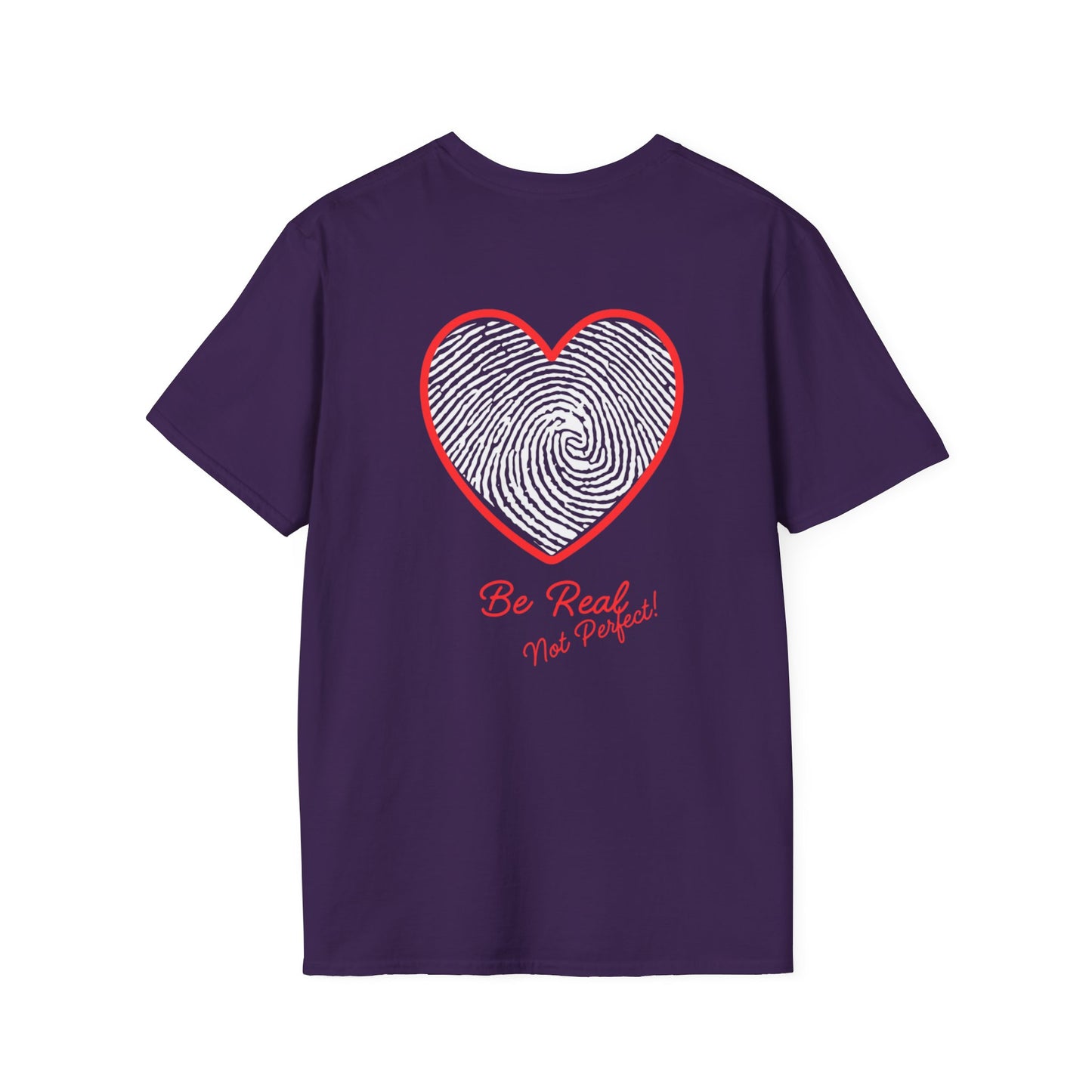 Heartfelt Message Unisex Softstyle T-Shirt, Cute Gift for Couples, Casual Wear, Valentine's Day, Positive Vibes, Trendy Graphic Tee