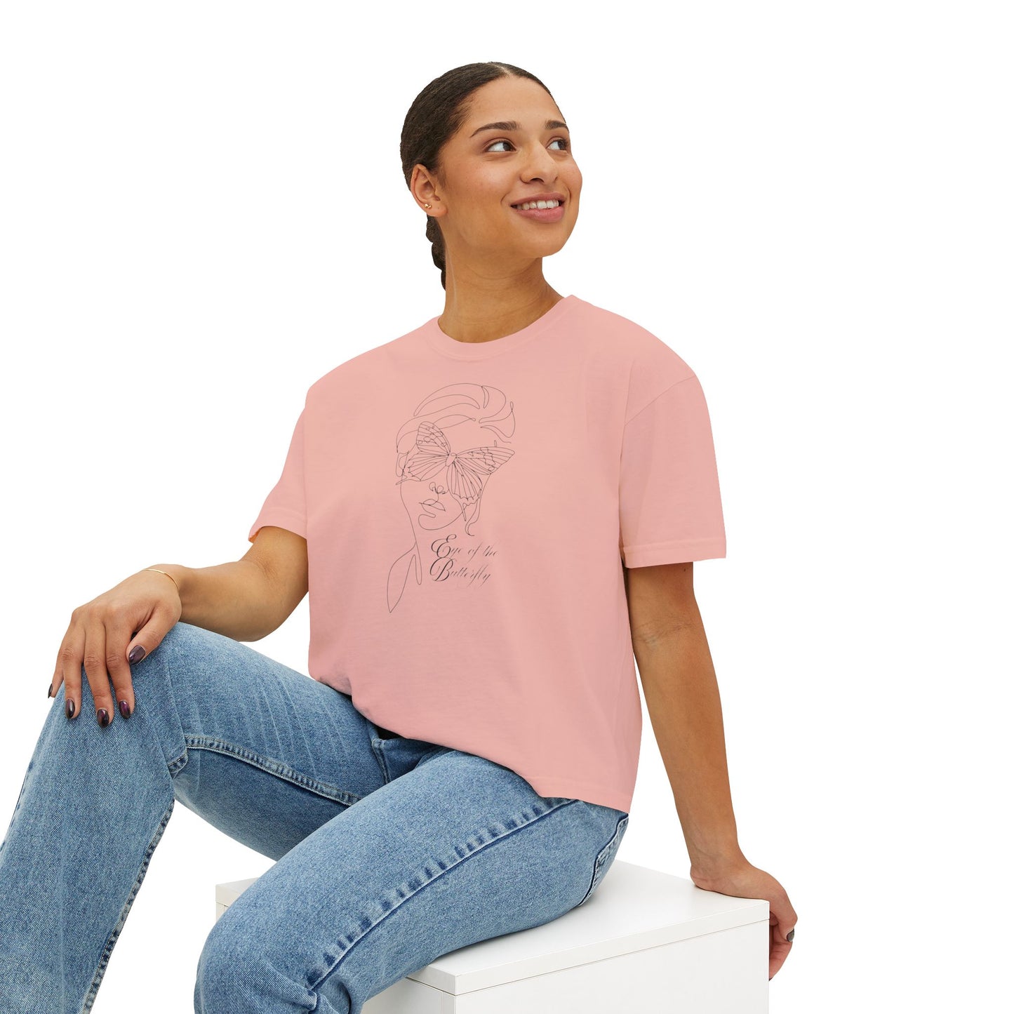 “Eye of the Butterfly” Women's Boxy Tee