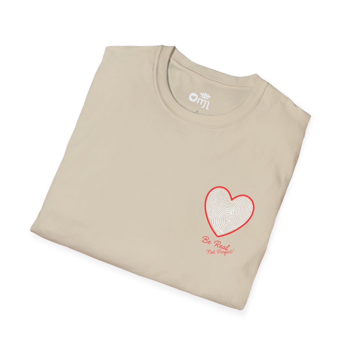 Heartfelt Message Unisex Softstyle T-Shirt, Cute Gift for Couples, Casual Wear, Valentine's Day, Positive Vibes, Trendy Graphic Tee