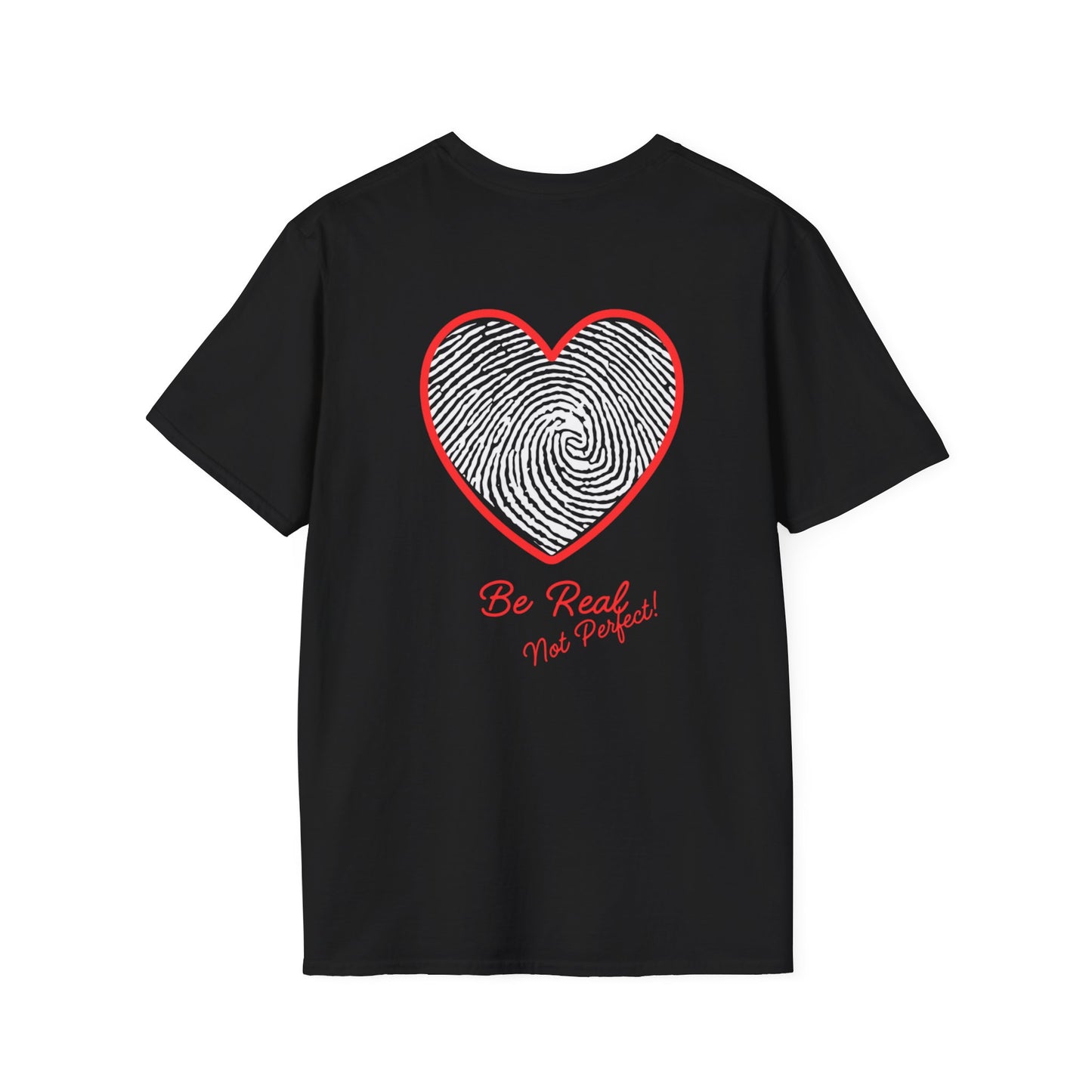 Heartfelt Message Unisex Softstyle T-Shirt, Cute Gift for Couples, Casual Wear, Valentine's Day, Positive Vibes, Trendy Graphic Tee
