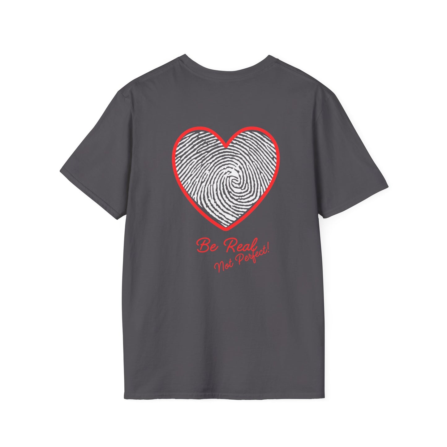 Heartfelt Message Unisex Softstyle T-Shirt, Cute Gift for Couples, Casual Wear, Valentine's Day, Positive Vibes, Trendy Graphic Tee