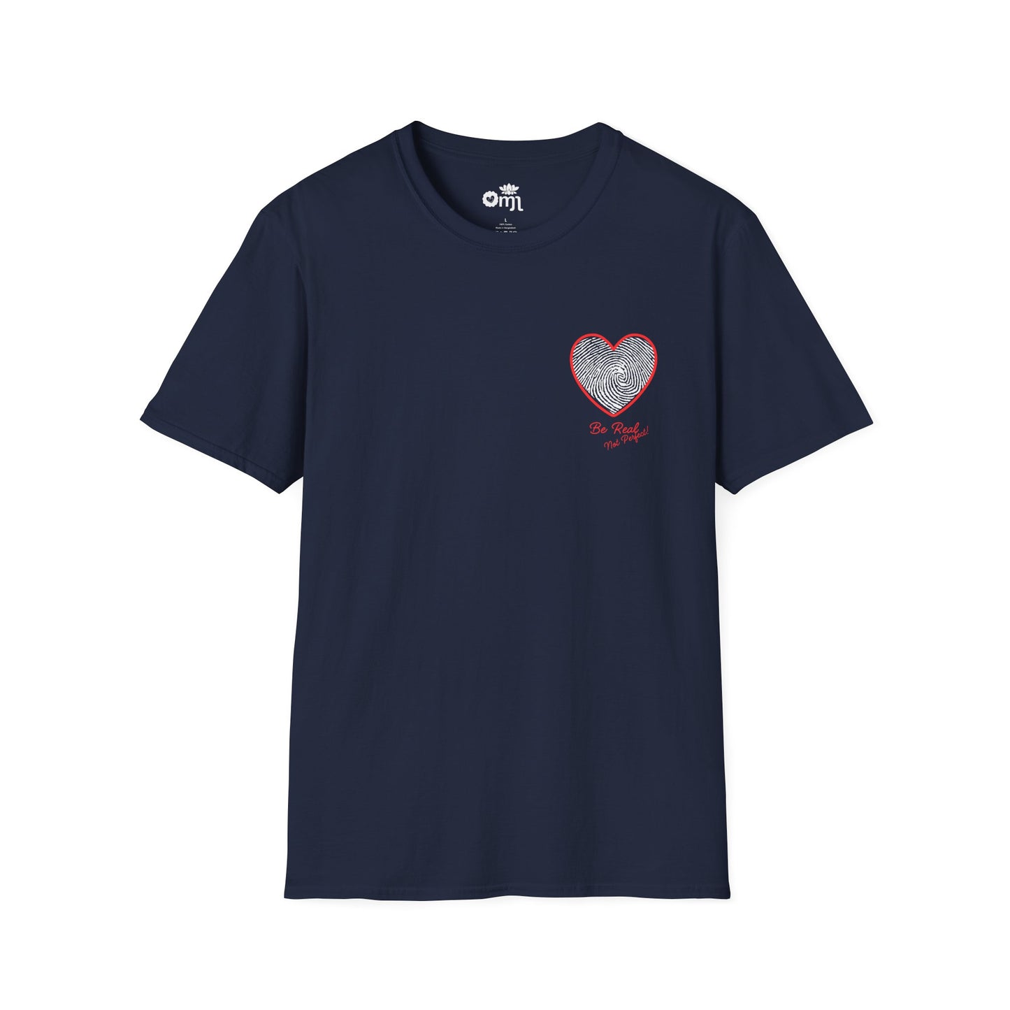 Heartfelt Message Unisex Softstyle T-Shirt, Cute Gift for Couples, Casual Wear, Valentine's Day, Positive Vibes, Trendy Graphic Tee