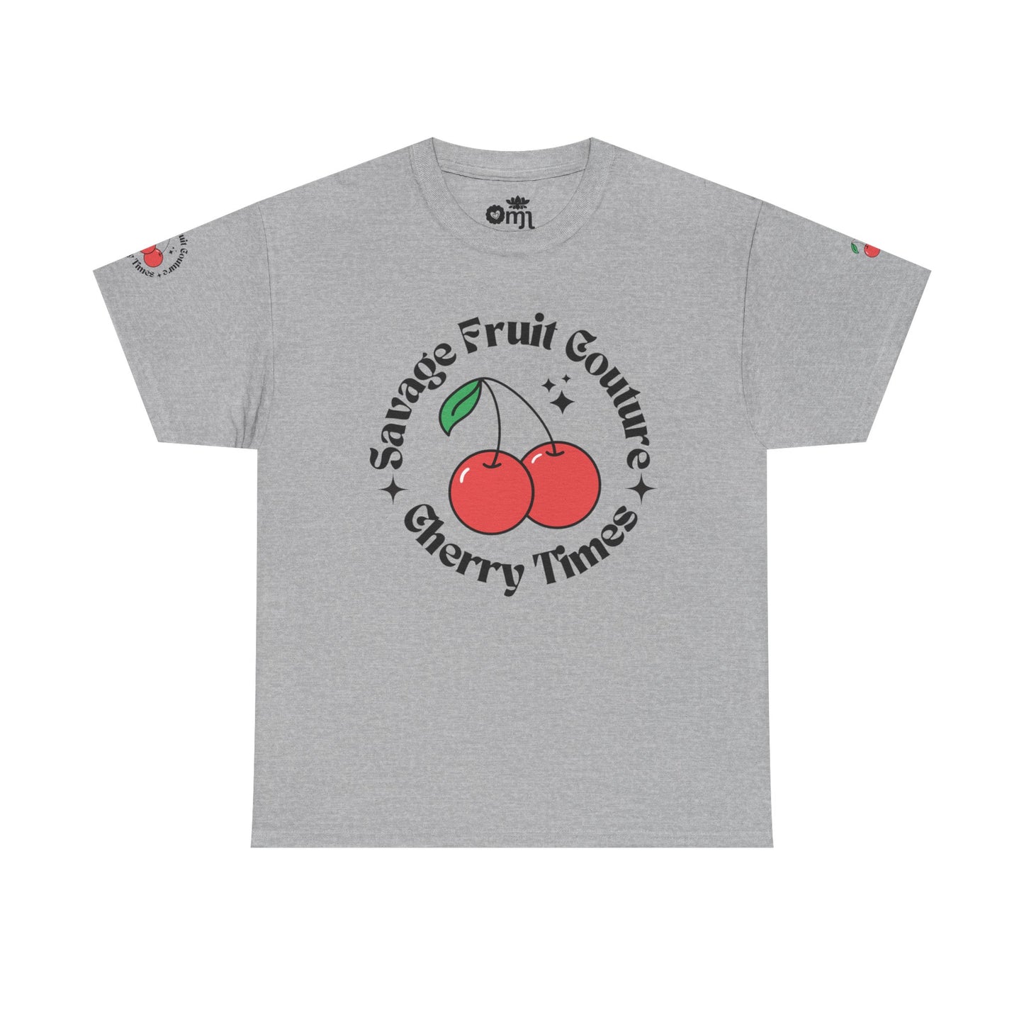“Cherry Times” - Savage Fruit Couture, Casual T-Shirt, Summer Outfit, Fun Gift, Unisex Cotton Tee