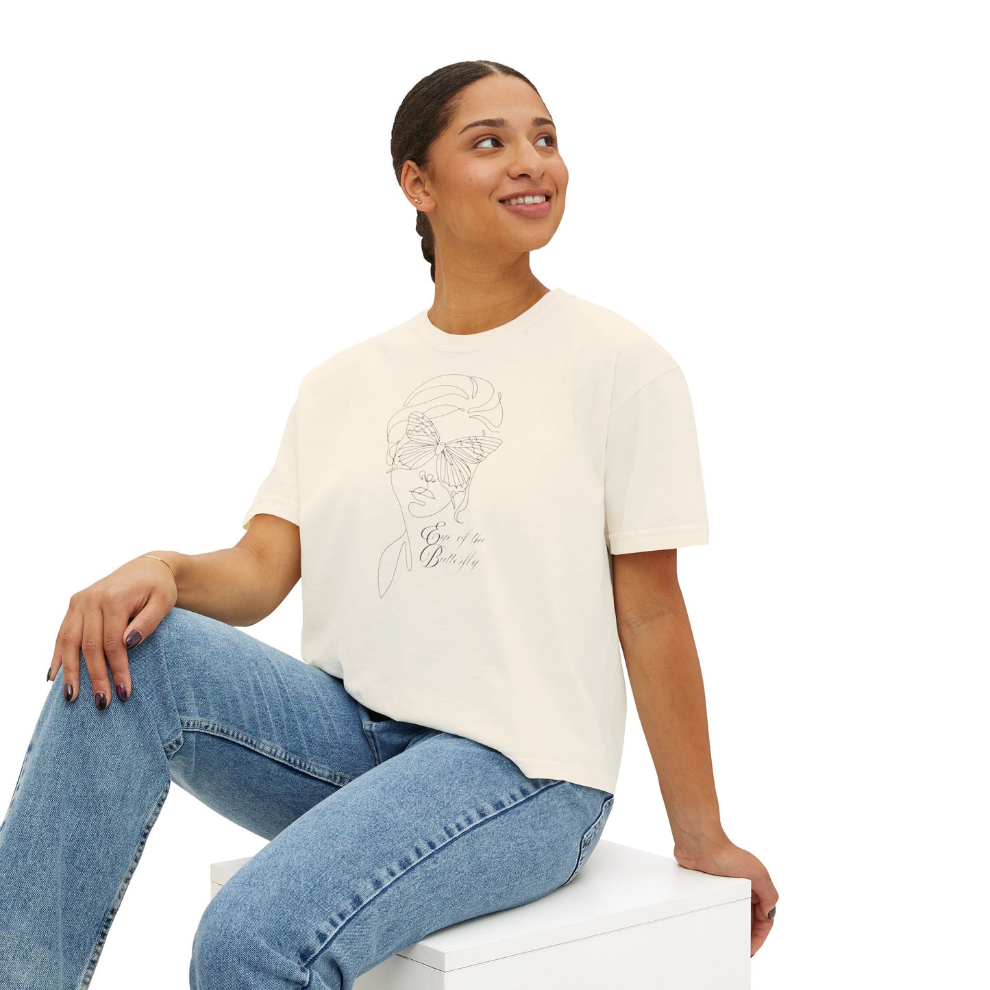 “Eye of the Butterfly” Women's Boxy Tee
