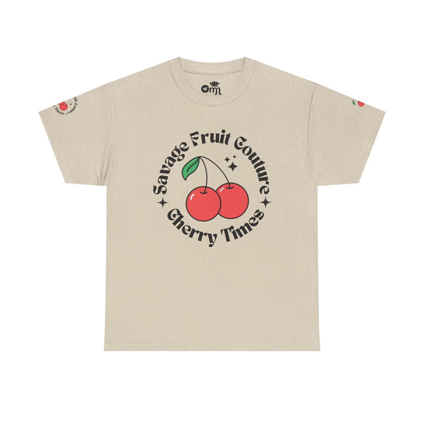 “Cherry Times” - Savage Fruit Couture, Casual T-Shirt, Summer Outfit, Fun Gift, Unisex Cotton Tee