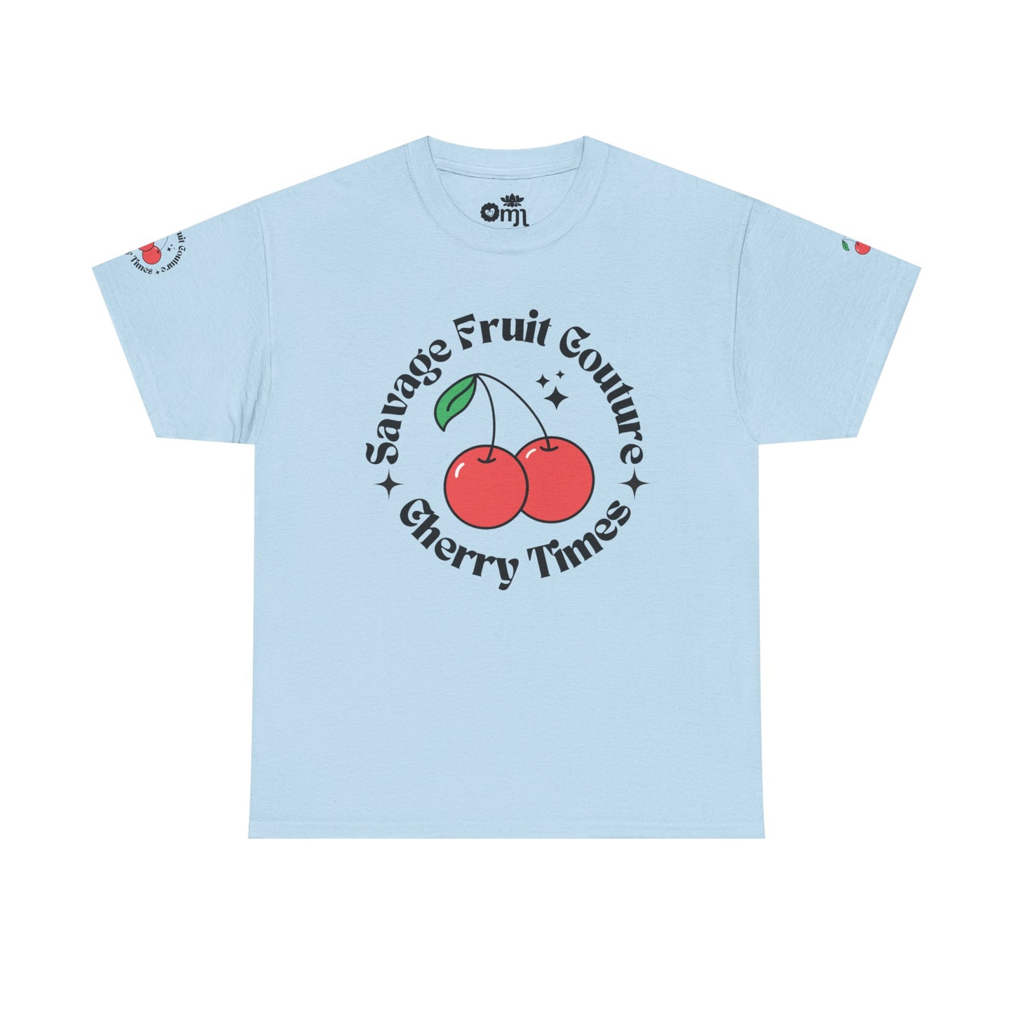 “Cherry Times” - Savage Fruit Couture, Casual T-Shirt, Summer Outfit, Fun Gift, Unisex Cotton Tee