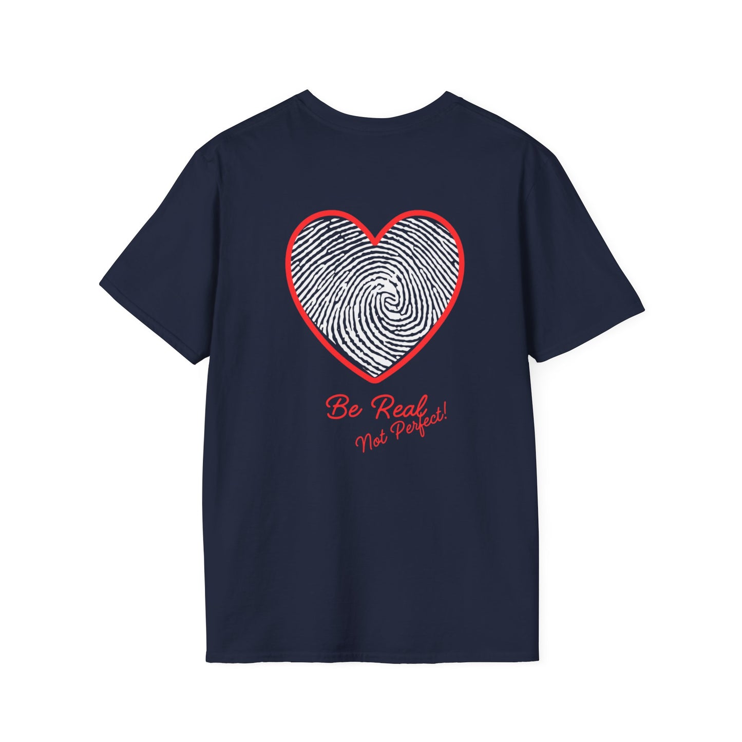 Heartfelt Message Unisex Softstyle T-Shirt, Cute Gift for Couples, Casual Wear, Valentine's Day, Positive Vibes, Trendy Graphic Tee