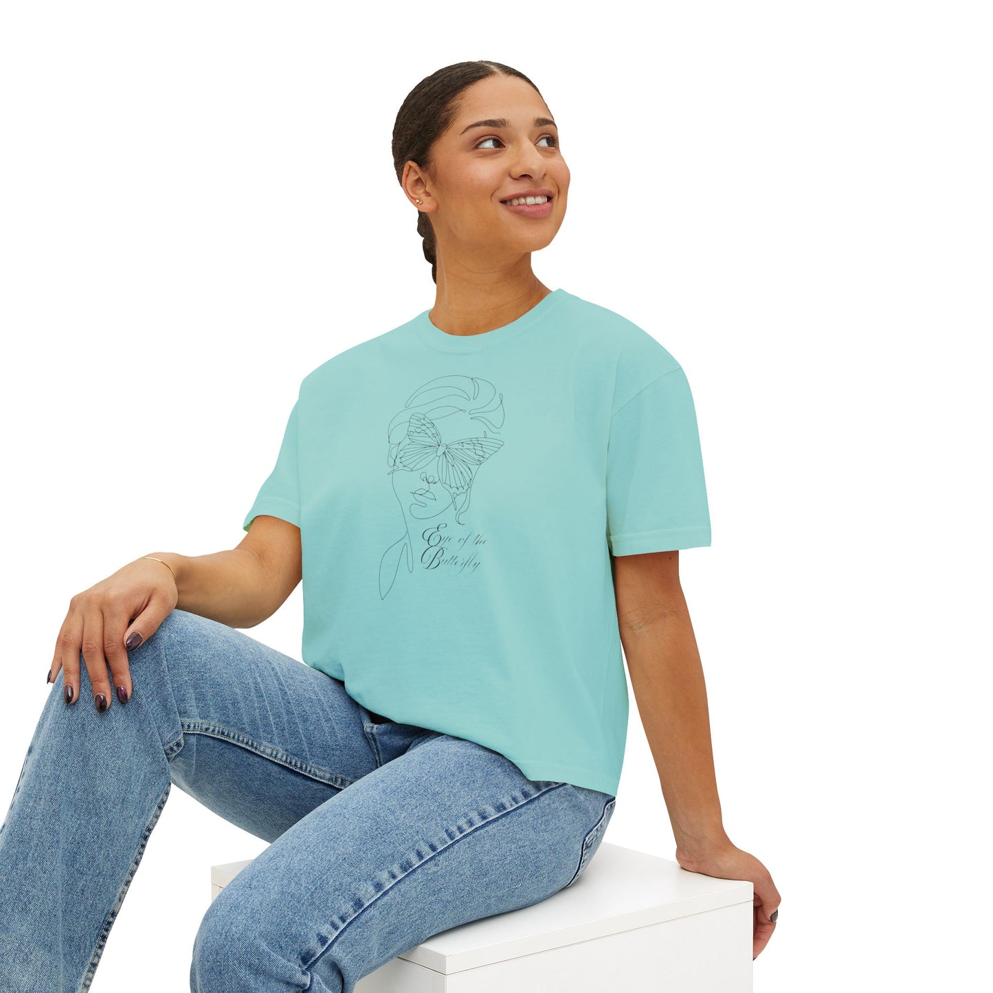“Eye of the Butterfly” Women's Boxy Tee