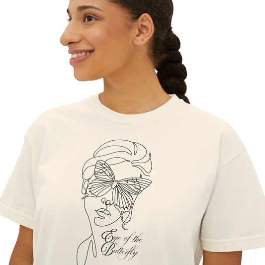 “Eye of the Butterfly” Women's Boxy Tee