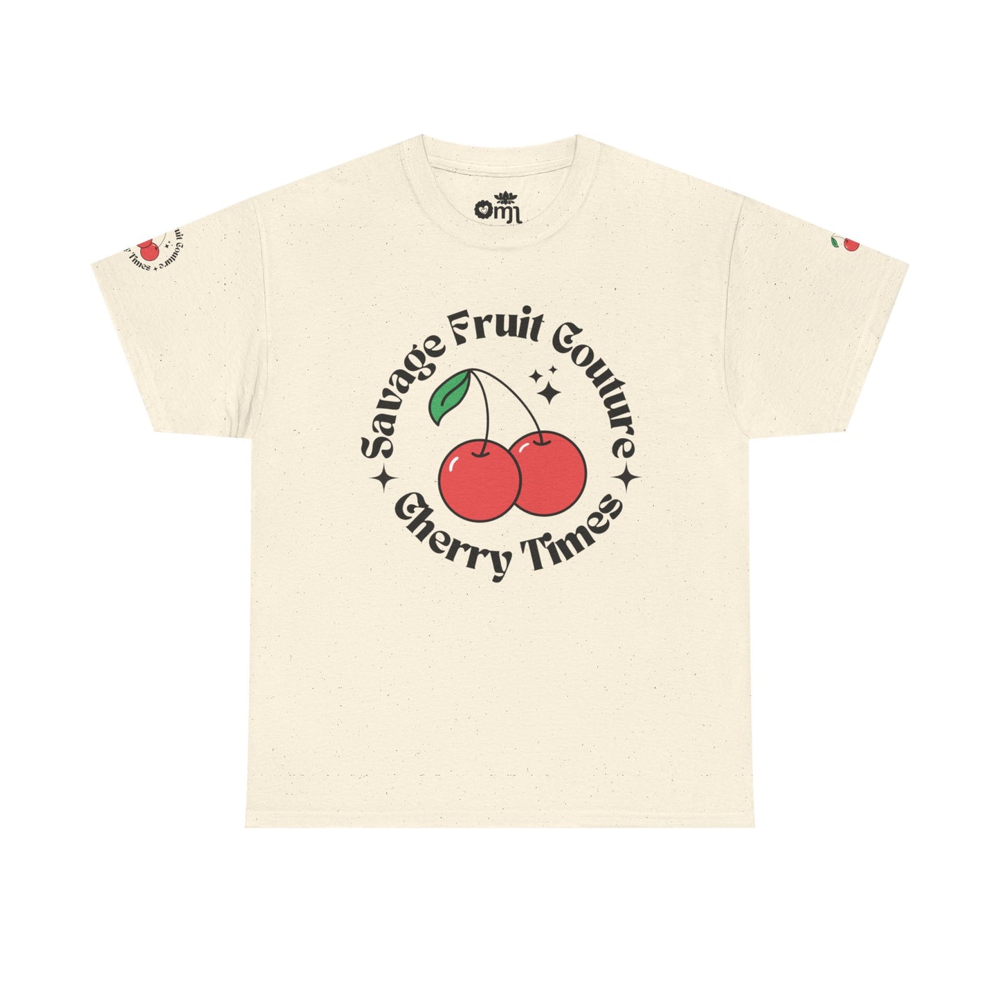 “Cherry Times” - Savage Fruit Couture, Casual T-Shirt, Summer Outfit, Fun Gift, Unisex Cotton Tee