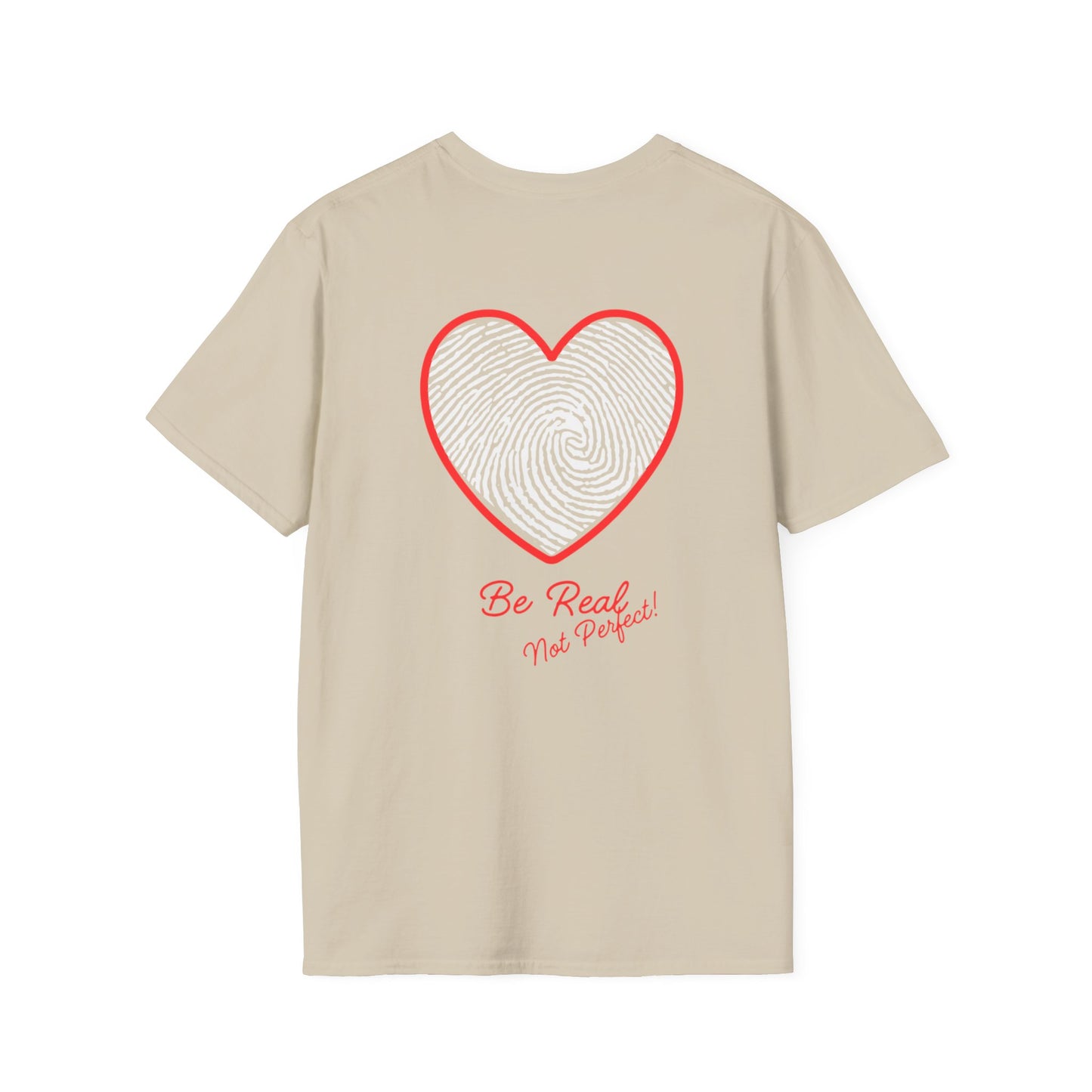 Heartfelt Message Unisex Softstyle T-Shirt, Cute Gift for Couples, Casual Wear, Valentine's Day, Positive Vibes, Trendy Graphic Tee