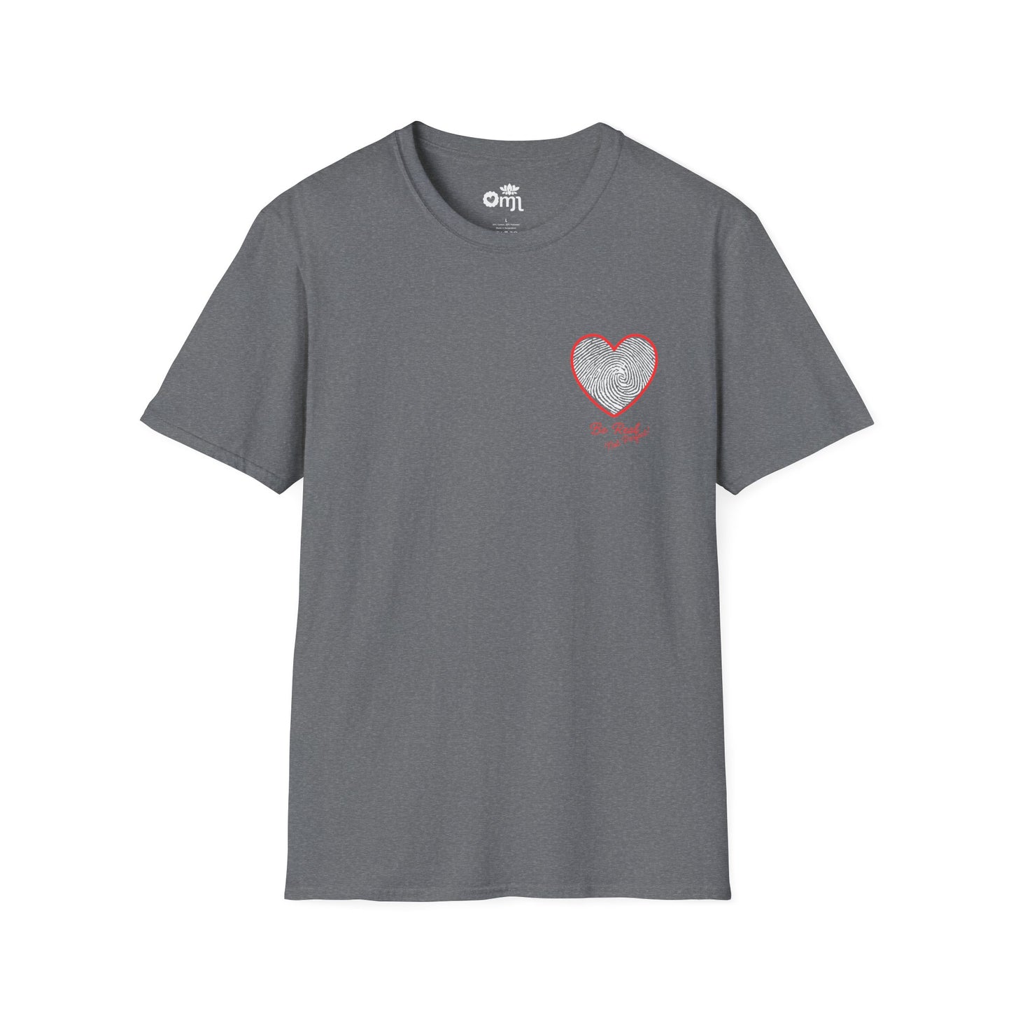 Heartfelt Message Unisex Softstyle T-Shirt, Cute Gift for Couples, Casual Wear, Valentine's Day, Positive Vibes, Trendy Graphic Tee